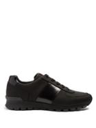 Prada Leather-trimmed Low-top Trainers
