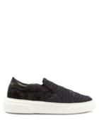 Matchesfashion.com By Walid - 19th Century Panelled Low Top Trainers - Womens - Black Multi