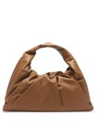 Matchesfashion.com Bottega Veneta - The Shoulder Pouch Large Leather Bag - Womens - Tan