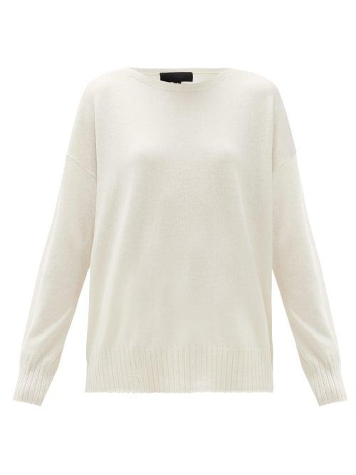 Matchesfashion.com Nili Lotan - Boyfriend Cashmere Sweater - Womens - Ivory