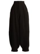 Loewe Balloon Tapered-leg Crepe Trousers