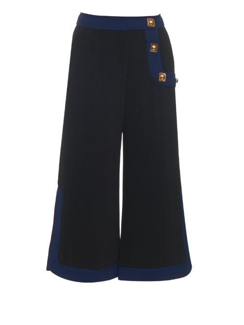 Peter Pilotto Kori High-rise Cropped Culottes