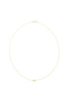Lizzie Mandler - Knife Edge Diamond, 14kt Gold & 18kt Gold Necklace - Womens - Yellow Gold