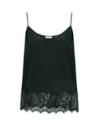 Equipment Layla Lace-trimmed Silk Cami Top