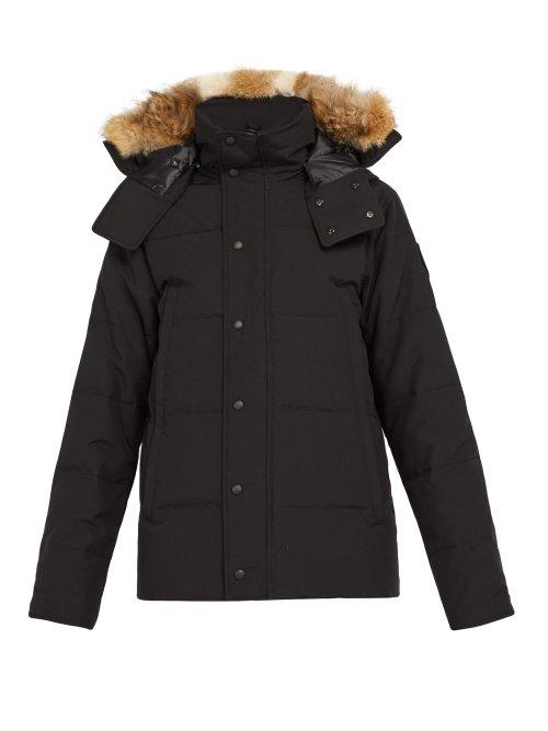 Matchesfashion.com Canada Goose - Wyndham Quilted Parka - Mens - Black
