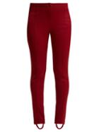 Matchesfashion.com Gucci - Technical Jersey Stirrup Leggings - Womens - Dark Red