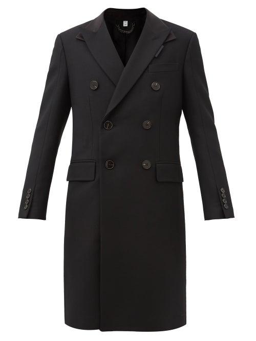 Burberry - Dorset Double-breasted Wool Coat - Mens - Black