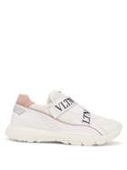 Matchesfashion.com Valentino - Heroes Vltn Leather Trainers - Womens - White
