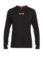 Matchesfashion.com P.e Nation - Turnover Ls Long Sleeve Cotton Top - Mens - Black