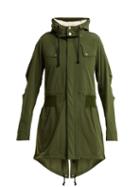 Matchesfashion.com Paco Rabanne - Faux Shearling Trimmed Shell Hooded Parka - Womens - Khaki