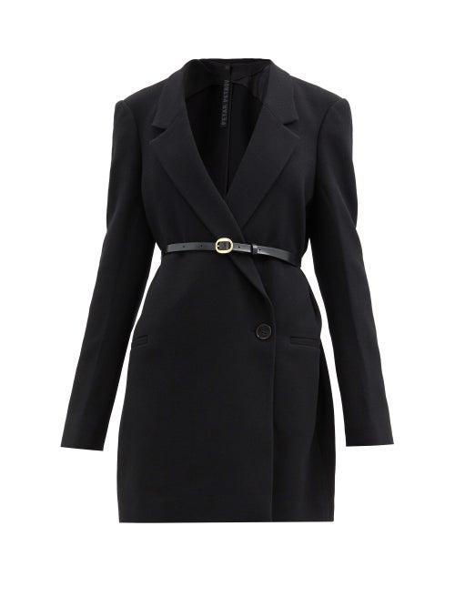 Matchesfashion.com Petar Petrov - Juventa Tailored Double-faced Wool Jacket - Womens - Black