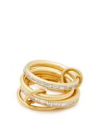 Matchesfashion.com Spinelli Kilcollin - Lehmus Diamond & Yellow Gold Ring - Womens - Gold