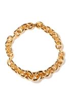 Matchesfashion.com Saint Laurent - Chain Choker Necklace - Womens - Gold