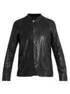 Helbers Patch-pocket Leather Jacket