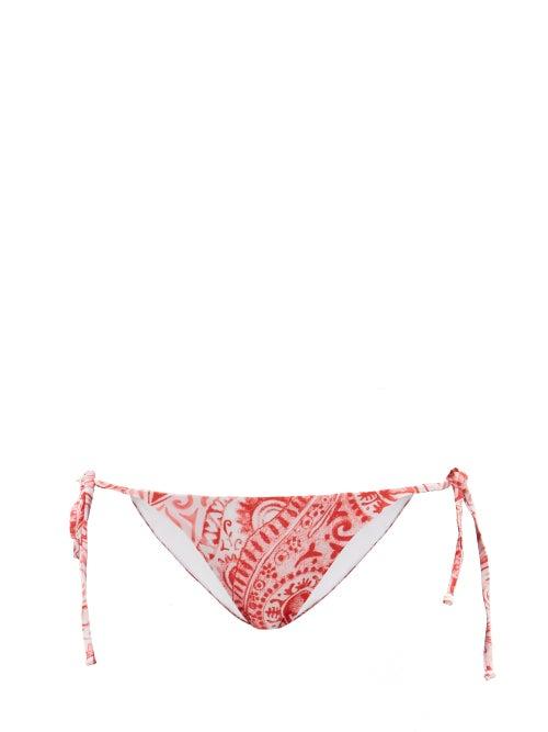 Mara Hoffman - Lei Andonia-print Recycled-fibre Bikini Briefs - Womens - Red Print