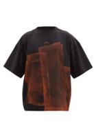 A-cold-wall* - Collage-print Cotton-jersey T-shirt - Mens - Black
