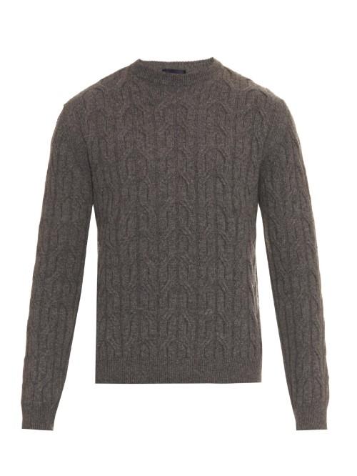 Lanvin Cable-knit Wool Sweater