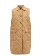 Matchesfashion.com Weekend Max Mara - Gange Gilet - Womens - Tan