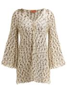 Matchesfashion.com Missoni Mare - Fishscale Crochet Dress - Womens - Multi