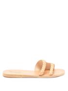 Matchesfashion.com Ancient Greek Sandals - Ieria Braided Leather Slides - Womens - Tan