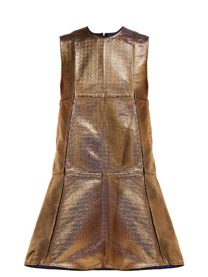 Maison Rabih Kayrouz A-line Panelled Jacquard Dress