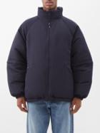 Acne Studios - Ontoro Reversible Ripstop Down Coat - Mens - Navy