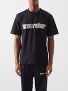 Icecream - Soft Serve-print Cotton-jersey T-shirt - Mens - Black Print