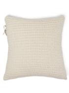 Matchesfashion.com Brunello Cucinelli - Virgin Wool Blend Cushion - Cream