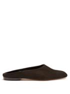 Maryam Nassir Zadeh Maryam Backless Suede Loafers