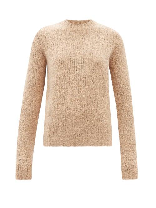 Gabriela Hearst - Philippe Cashmere-blend Boucl Sweater - Womens - Camel