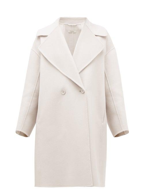Matchesfashion.com S Max Mara - Savana Coat - Womens - Light Grey