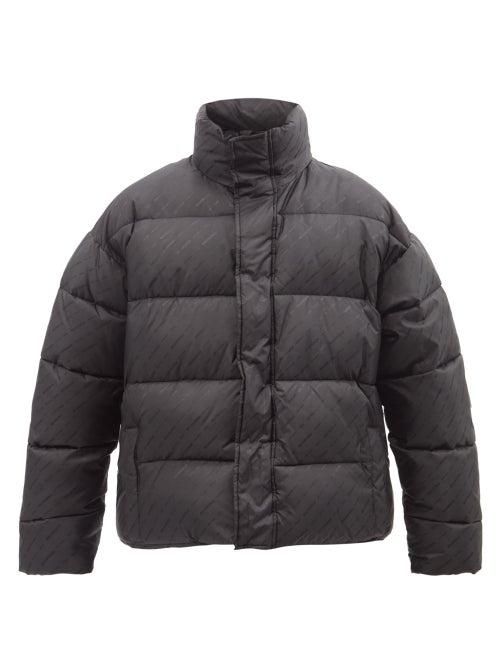 Balenciaga - Logo-jacquard Technical-shell Jacket - Mens - Black