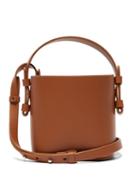 Matchesfashion.com Nico Giani - Adenia Mini Leather Bucket Bag - Womens - Tan