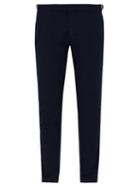 Matchesfashion.com Orlebar Brown - Campbell Slim Leg Cotton Trousers - Mens - Navy