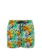 Matchesfashion.com Vilebrequin - Tropical Print Swim Shorts - Mens - Multi