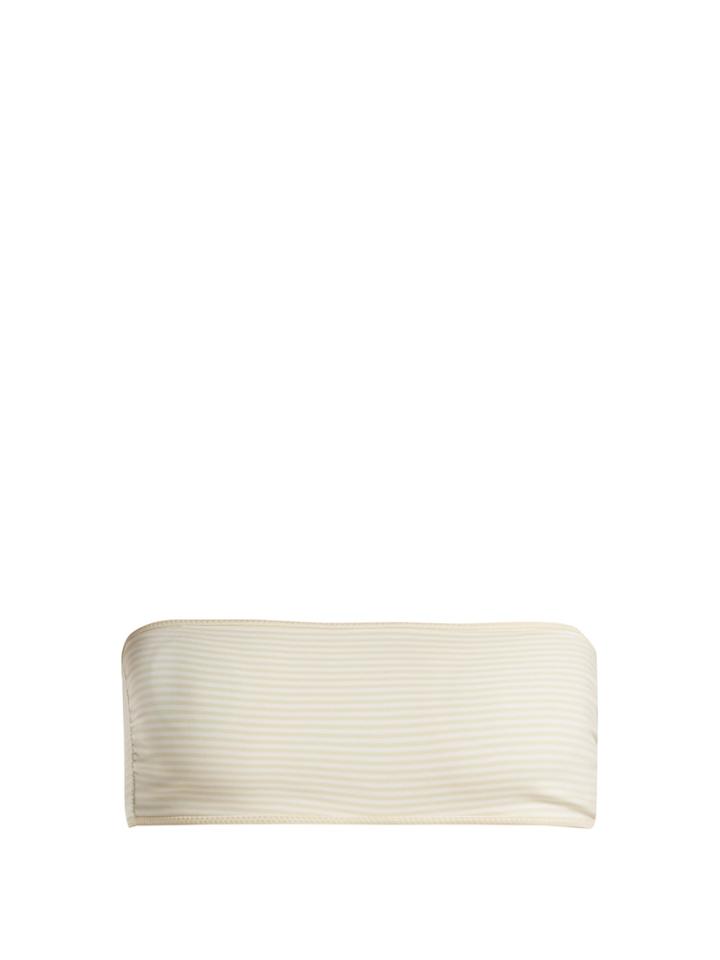 Marysia Swim Adelaide Reversible Strapless Bandeau Bikini Top