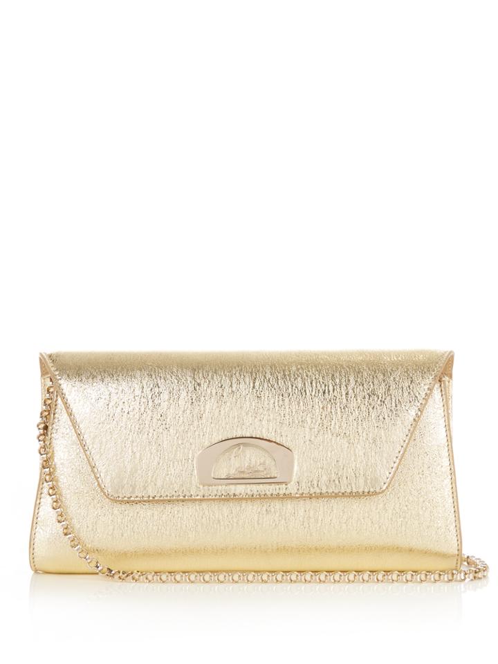 Christian Louboutin Vero Dodat Leather Clutch