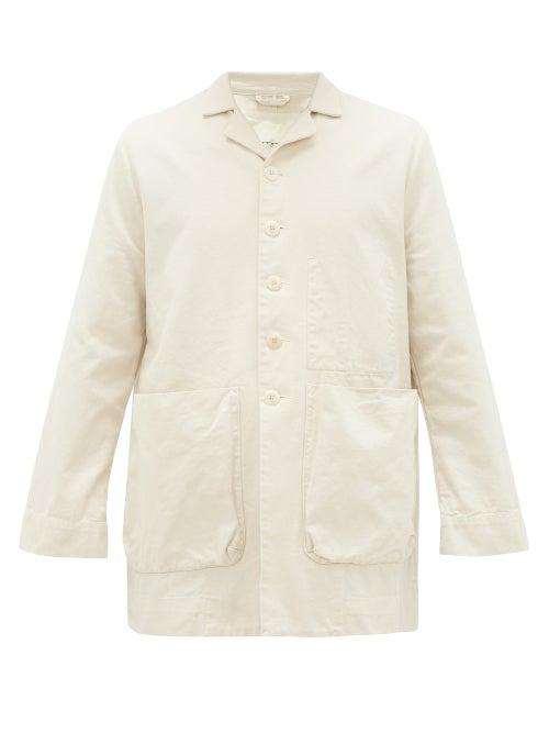 Matchesfashion.com Toogood - The Photographer Cotton-canvas Jacket - Mens - Cream