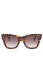 Celine Eyewear - Square Acetate Sunglasses - Womens - Tortoiseshell
