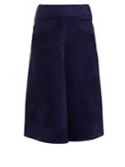 Lemaire Draped-front Cotton-sateen Skirt