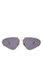 Matchesfashion.com Dior Eyewear - Diorstellaire5 Sunglasses - Womens - Black Gold