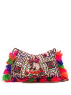 Muzungu Sisters Half Moon Embellished Shoulder Bag