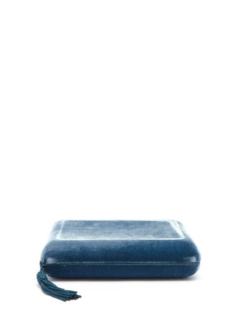 Matchesfashion.com Sophie Bille Brahe - Tasselled Velvet Jewellery Box - Womens - Blue