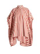 Palmer/harding Poet Patch-pocket Striped Shirt