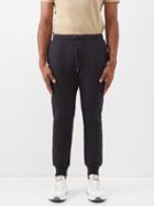 Polo Ralph Lauren - Logo-embroidered Cargo-pocket Jersey Track Pants - Mens - Black