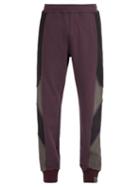Matchesfashion.com Lanvin - Purple Cotton Jersey Track Pants - Mens - Purple