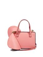 Matchesfashion.com Loewe - Postal Wings Small Leather Box Bag - Womens - Pink