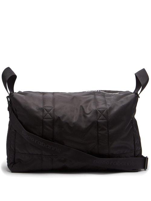 Matchesfashion.com Paco Rabanne - Weekender Nylon Holdall - Womens - Black