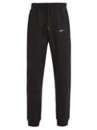 Matchesfashion.com Off-white - Printed Cotton Sweatpants - Mens - Black