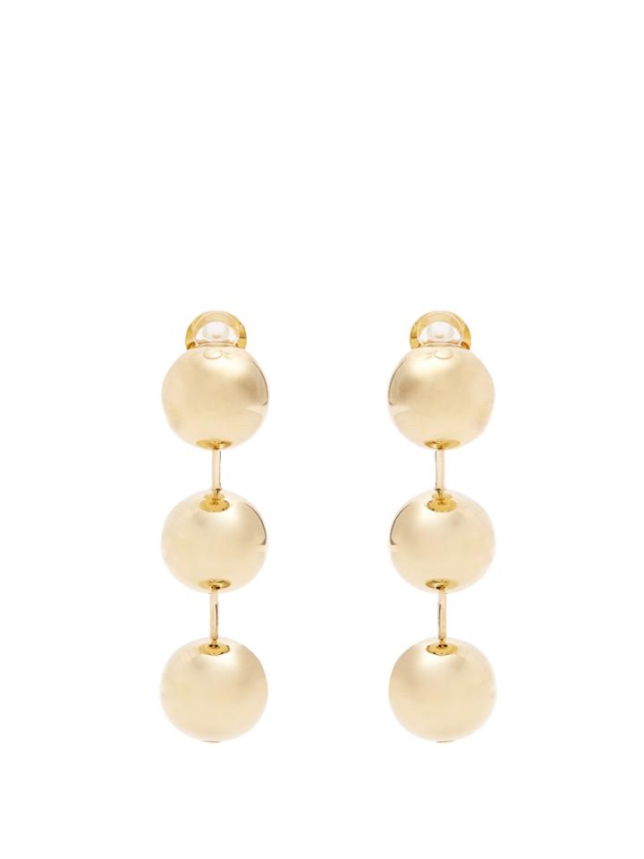 Balenciaga Bead Drop Earrings